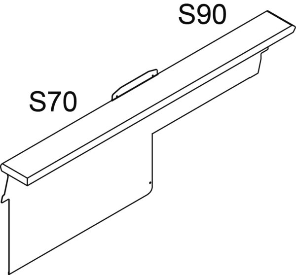 TESTATA 2 LATI SERIE 90TOP/70 DX CON PIANETTO