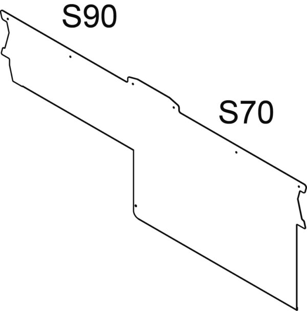 TESTATA 2 LATI SERIE 90TOP/70 SX