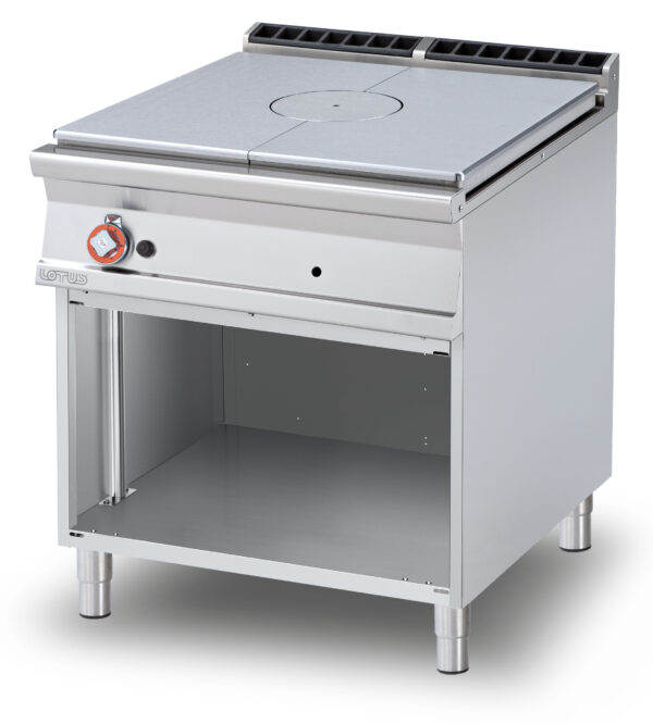 TUTTA PIASTRA GAS SU MOBILE A GIORNO Piastra cm 79x73  (inclusa 1 testata chiusura piano mod.TPC-9)