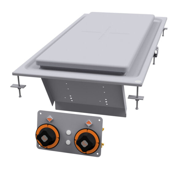 TUTTA PIASTRA Piastra cm. 30x68 - 2 zone