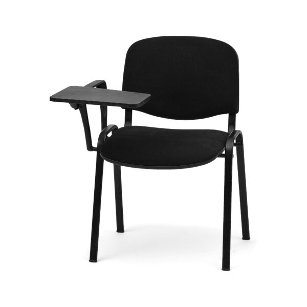 Sedia Fissa Imbottita Con Tavoletta