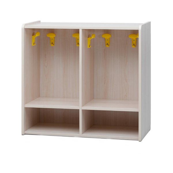 Armadio Spogliatoio Con 2 Vani A Giorno  E Vano Portascarpe