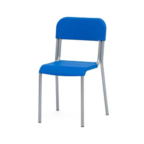 0459 sedia allievi con sedile e schienale polipropilene