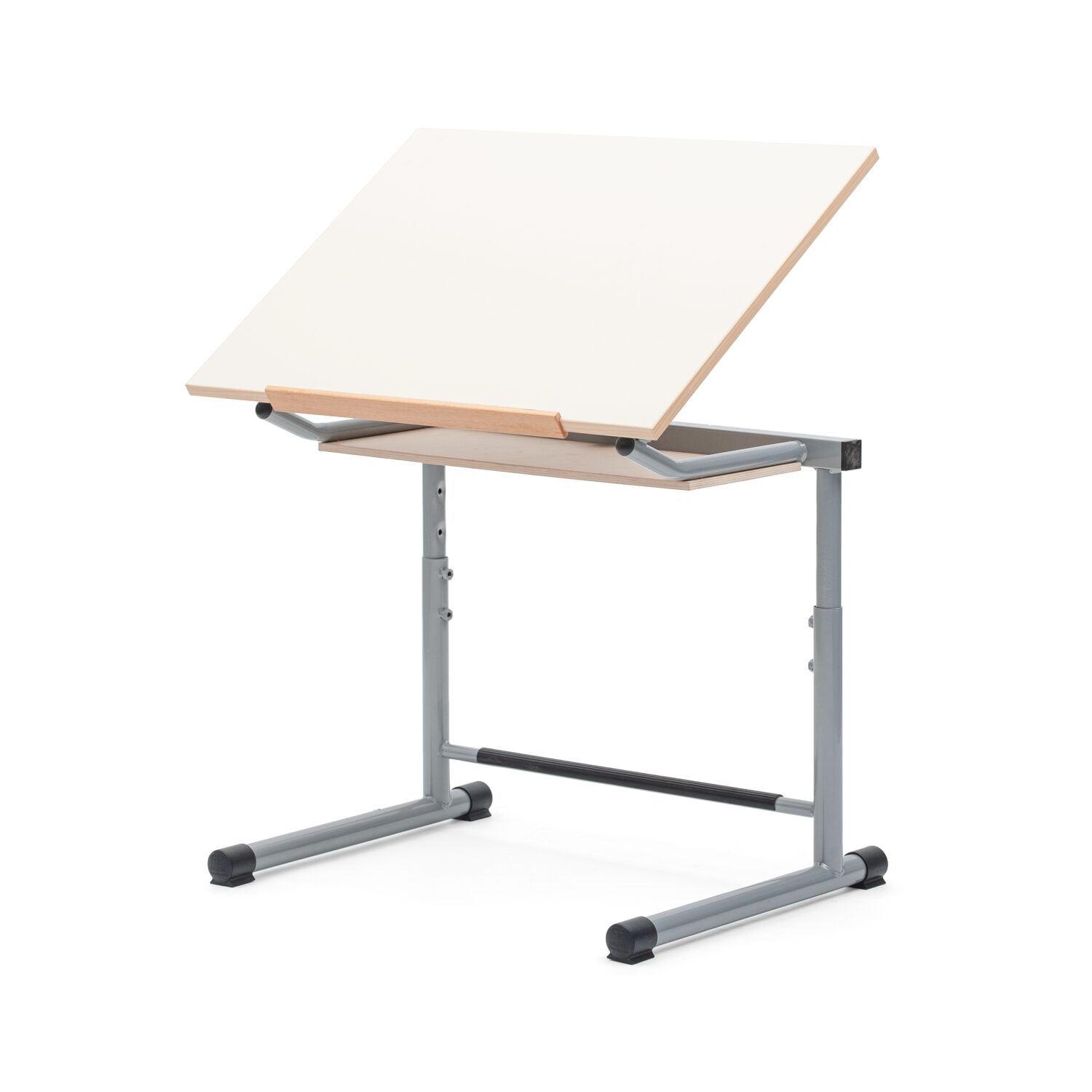 Sa780 scaled tavolo disegno regolabile in altezza con sottopiano in faggio piano inclinabile