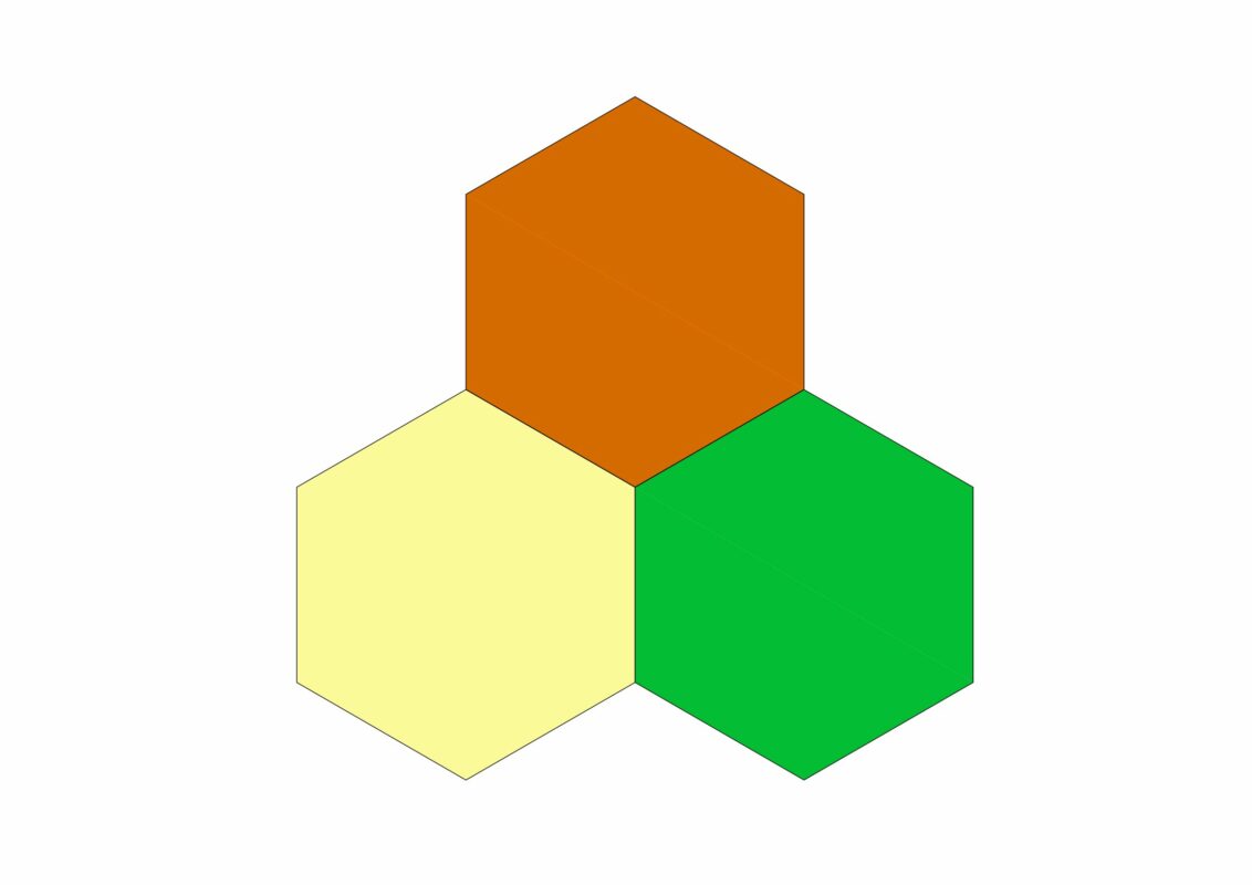 3 tavoli esagono_colori
